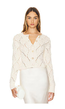 HEARTLOOM Caspian Cardigan in Ivory from Revolve.com | Revolve Clothing (Global)
