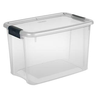 Sterilite 30 Qt. Latch Storage Box 19858606 - The Home Depot | The Home Depot