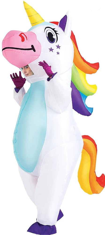 Spooktacular Creations Halloween Inflatable Costume, Full Body Unicorn Blow Up Costume for Adult ... | Amazon (US)
