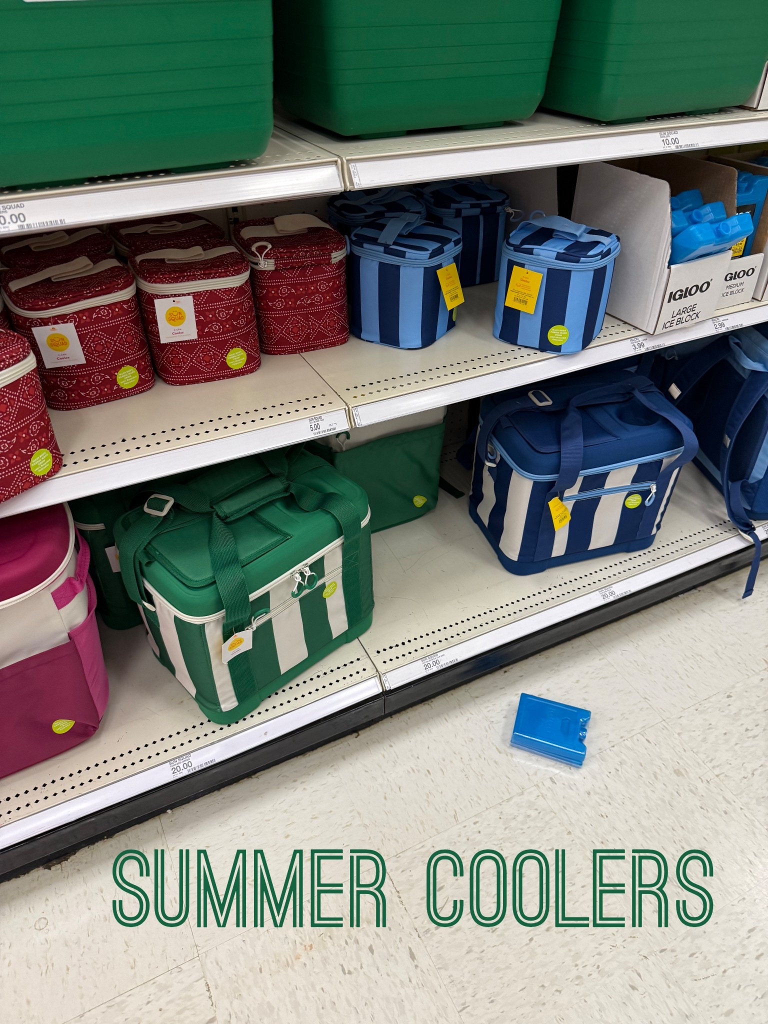 Cute new soft coolers are in for summertime!

So many fun and deep colors - the mini coolers are great for a quick pool run, or a bigger cooler for a full day of day drinking. 


Vacation finds, swim finds, summer finds, cooler, travel finds 

#LTKSeasonal #LTKActive #LTKSwim
