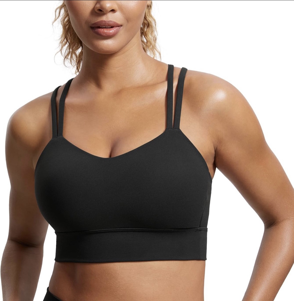 Love this sports bra - NO REMOVABLE PADS!!!! True to size I’m a 34C and wear a medium 

Fitness / athleisure / workout clothes 

#LTKselfcare #LTKfitnessgoals #LTKActive