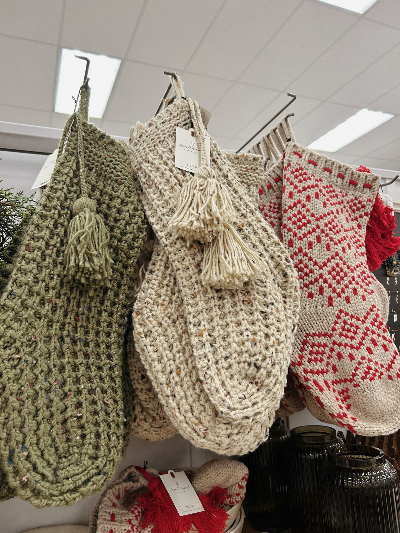 These waffle knit stockings are calling my name. I’ve been wanting to add more of the traditional red in my Christmas decor  

#LTKHoliday #LTKSeasonal #LTKHome