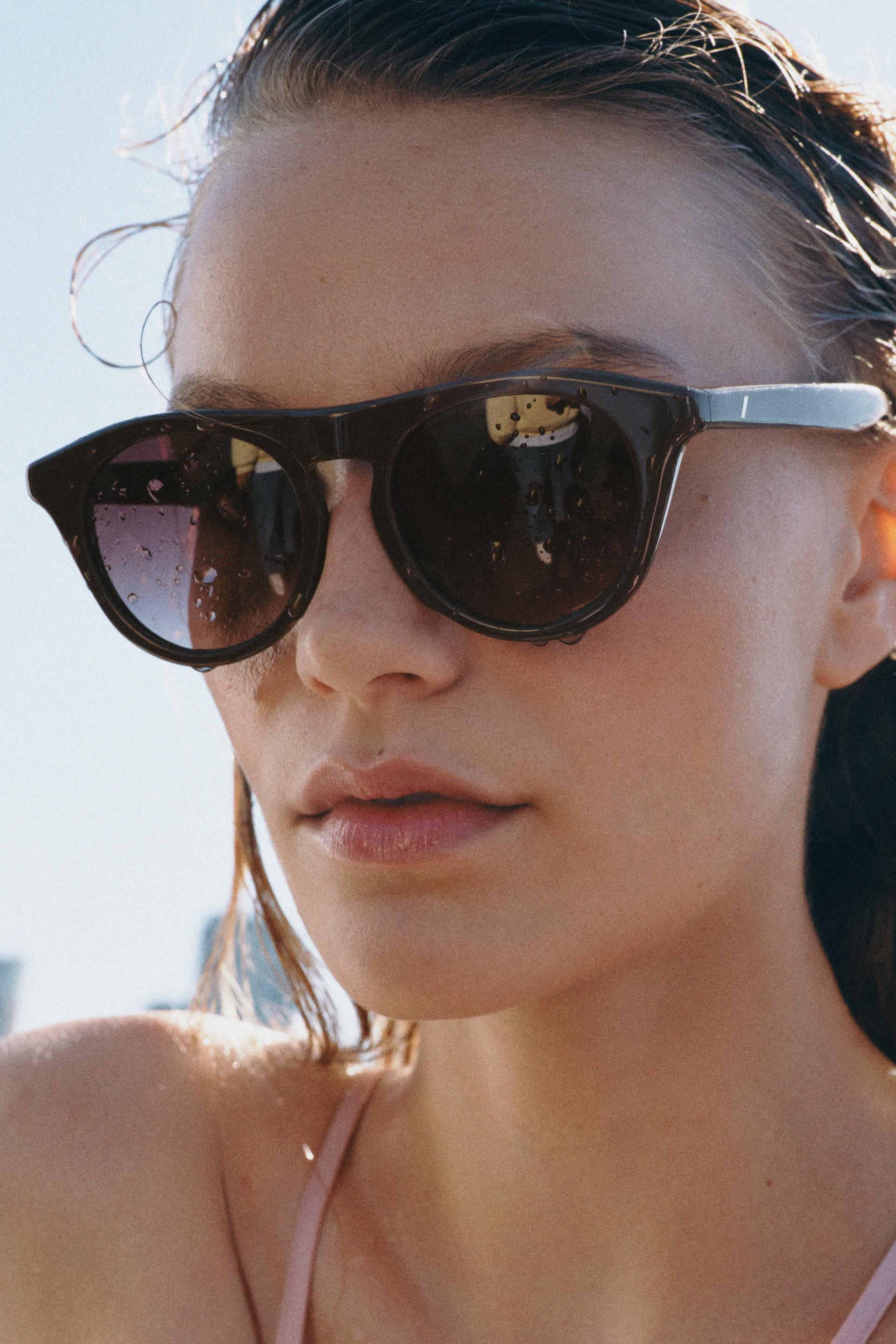 Zara - Preppy Cat Sunglasses - Brown - M - Woman | Zara US