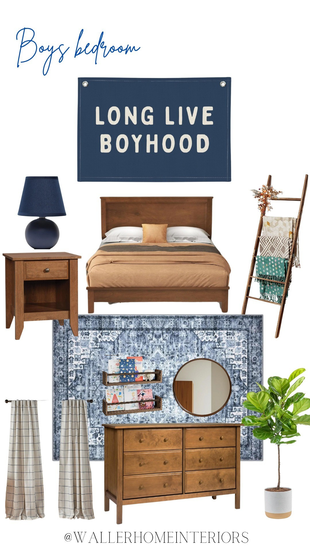 Toddler to young teen boys bedroom inspiration. Great quality pieces and very affordable! #boysbedroom 

#LTKHome #LTKFindsUnder100 #LTKKids