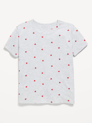 Printed Softest Short-Sleeve T-Shirt for Girls | Old Navy (US)