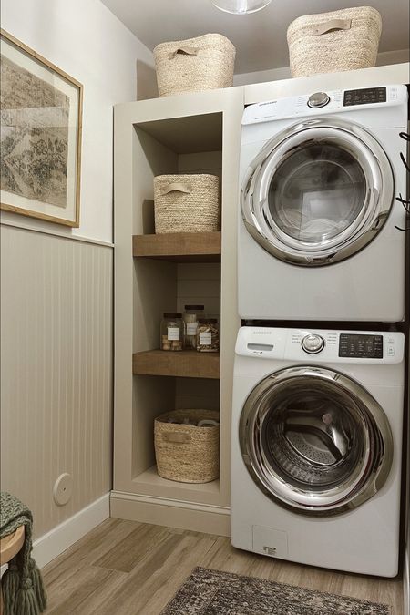 Laundry room decor #laundryroom #laundry #builtins #laundryroomorganization #laundryroomdecor #amazonfinds #runner #flushmount 

#LTKhome #LTKunder50 #LTKFind