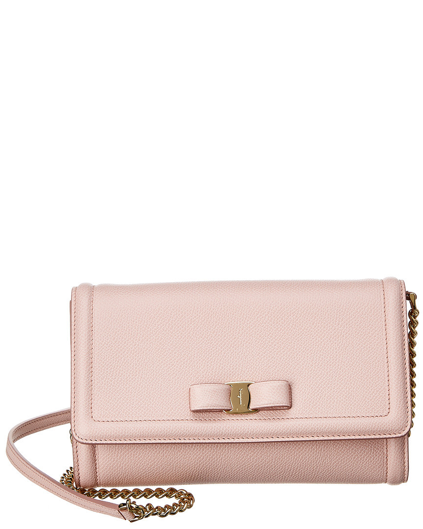 Salvatore Ferragamo Vara Mini Leather Shoulder Bag | Gilt