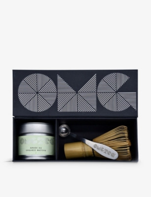 AA high-grade matcha green tea and bamboo whisk and spoon gift set | Selfridges