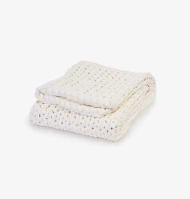 Knitted Weighted Blanket made Of Organic Cotton - Cotton Napper | Bearaby