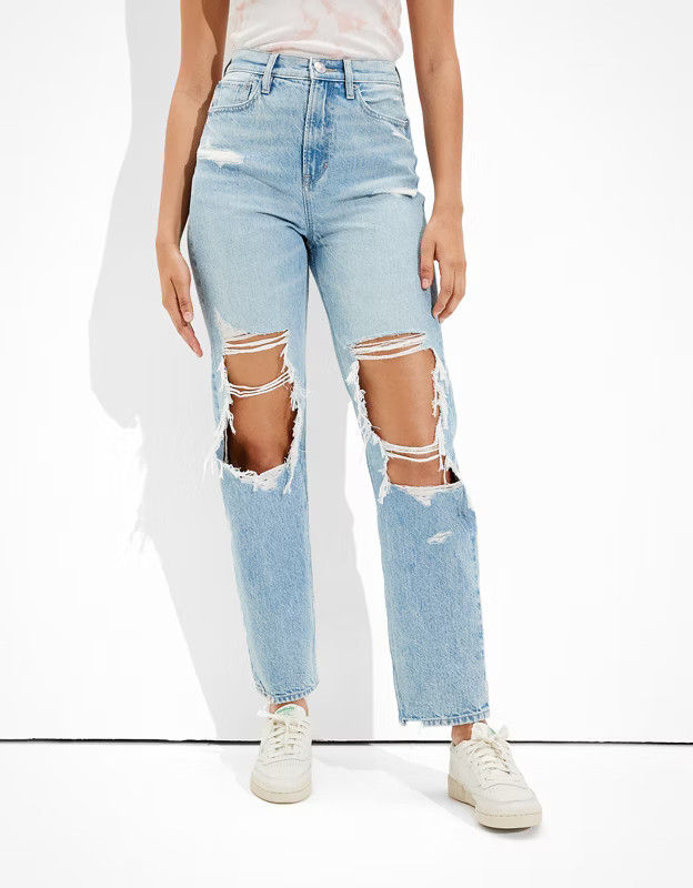 AE Ripped Highest Waist '90s Boyfriend Jean | American Eagle Outfitters (US & CA)