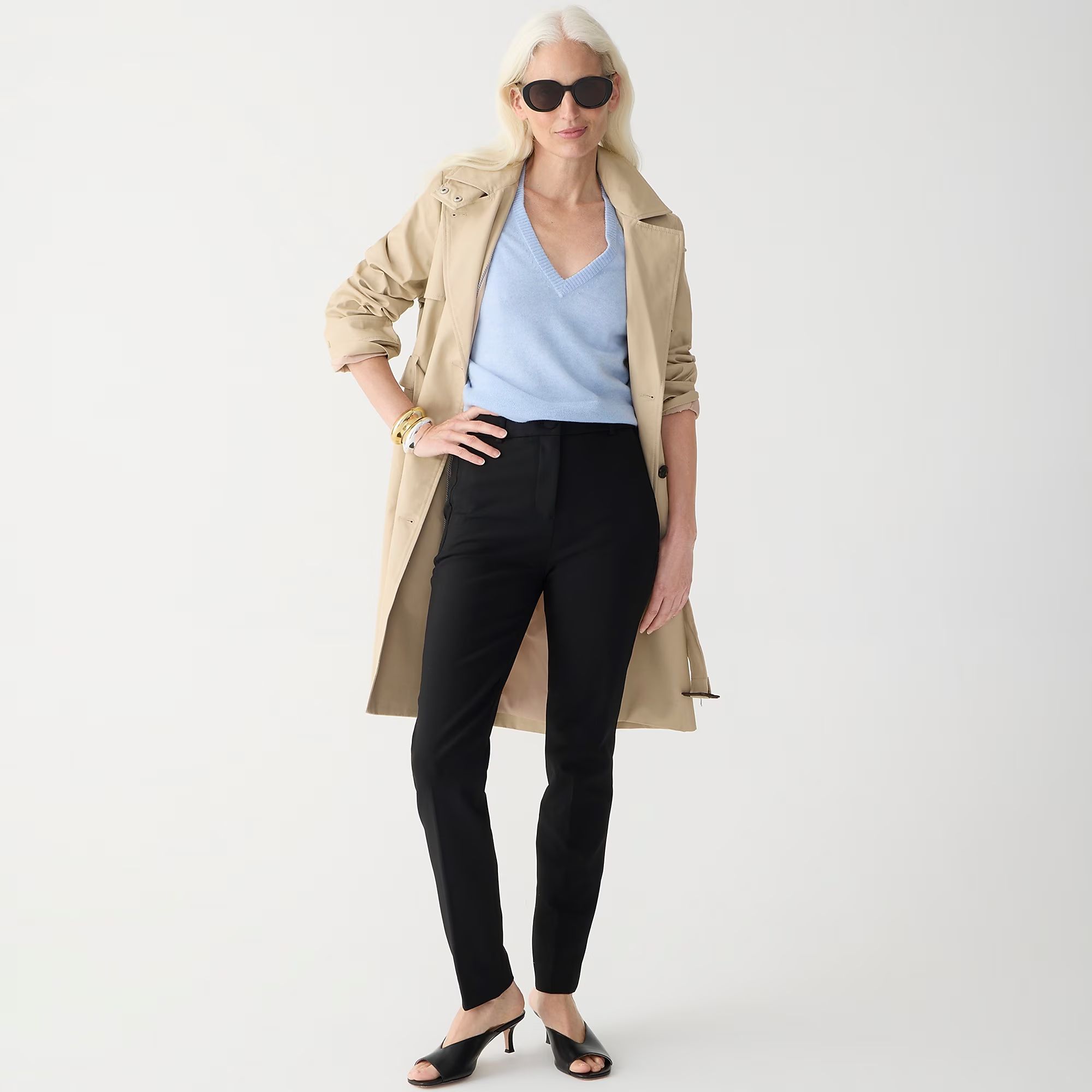 Cameron slim crop pant in four-season stretch | J.Crew US