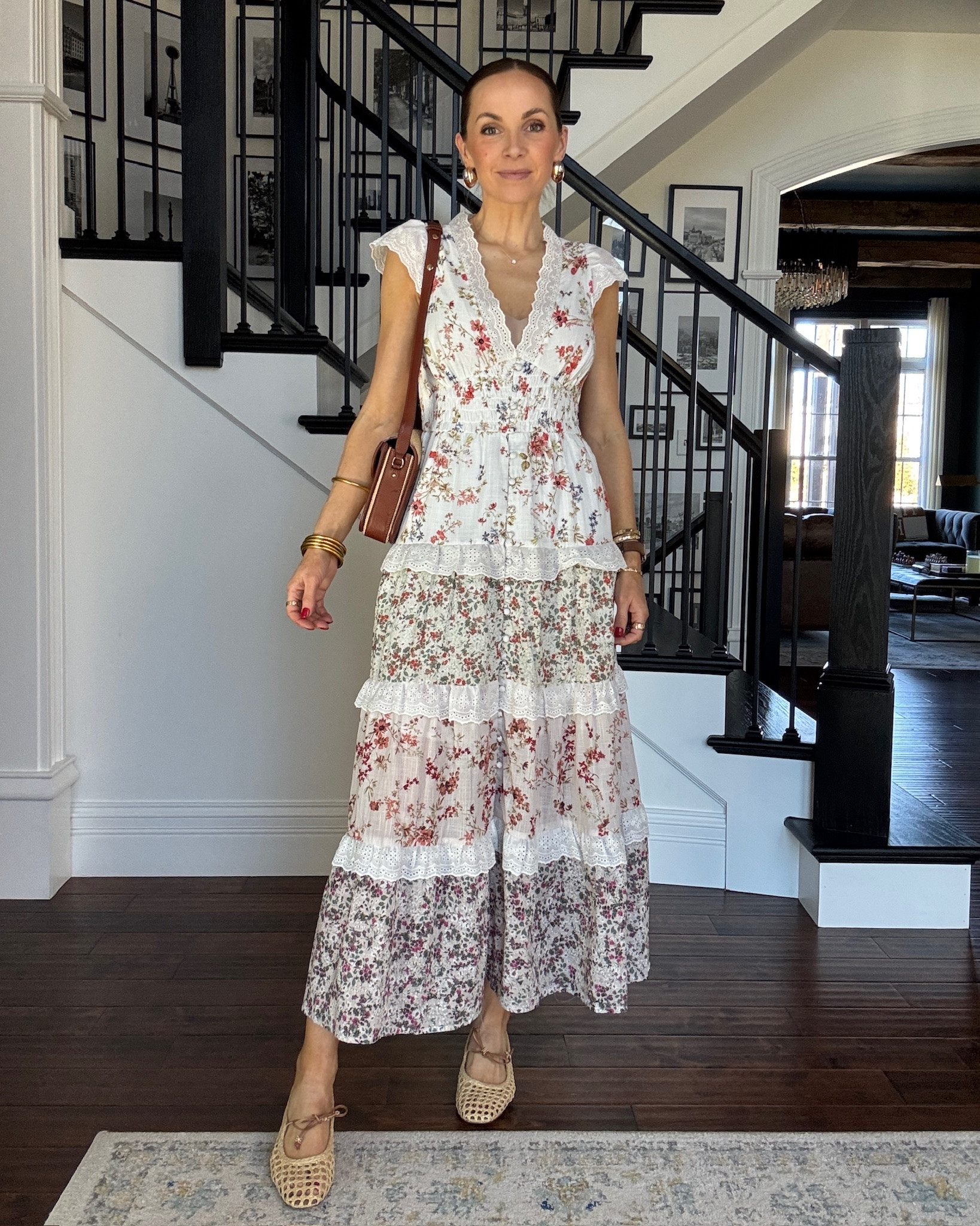 @Anthropologie button down dress- wearing an XS

#LTKgrwm