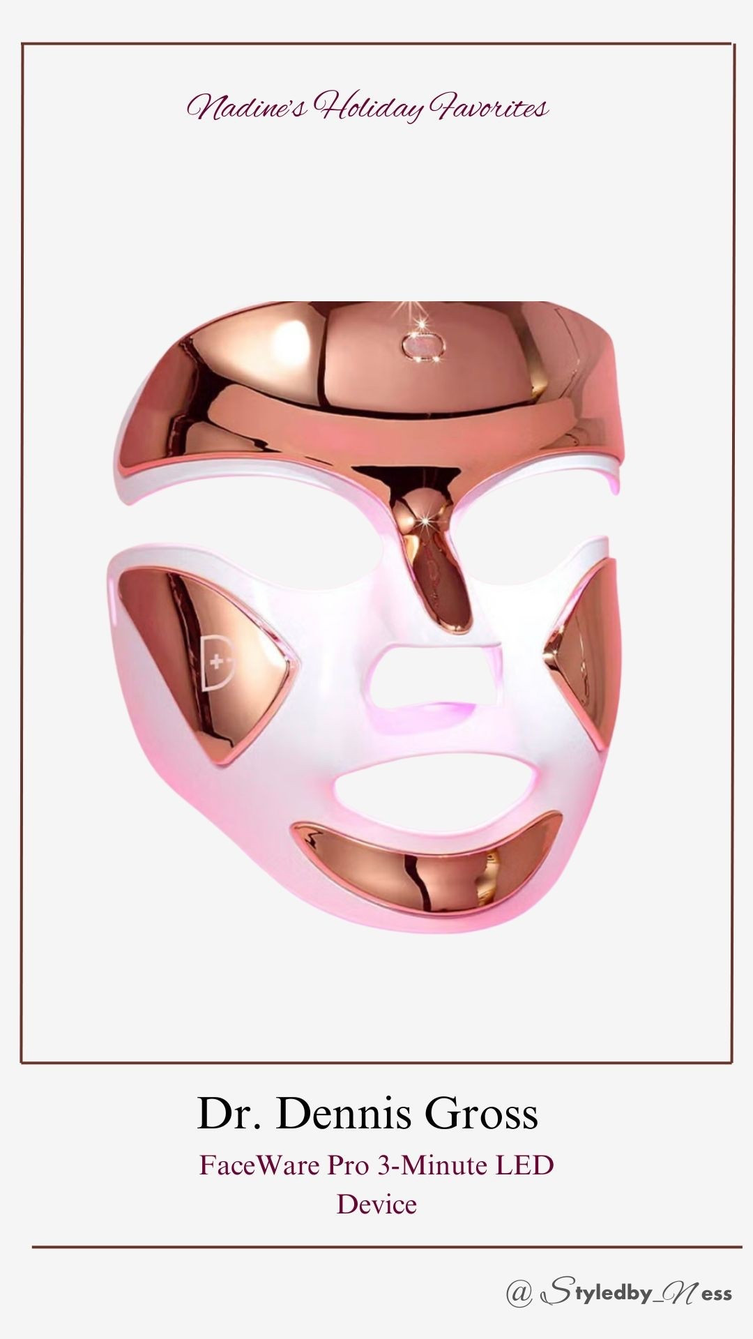 Holiday Favorites Dr. Dennis Gross
Face Ware Pro 3-Minute LED
Device 

#LTKHoliday #LTKselfcare #LTKGiftGuide