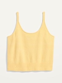 Cozy Cropped Sweater Tank Top for Women | Old Navy (US)
