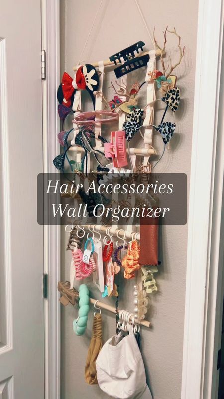 If you are anything like me, you have a ton of hair scrunchies, headbands and barrettes all over your house. Well at least I did, until I found this hair accessories wall organizer. Now I just add them to the hooks, or clip them onto a side and they are all in one place.
Grab Yours Here: https://amzn.to/3yKHfec

#hairaccessories #wallorganizer #bathroomorganization #babiesroom #kidsroom #homeorganization #organizedhome #organizedbathroom 

#LTKStyleTip #LTKVideo #LTKHome