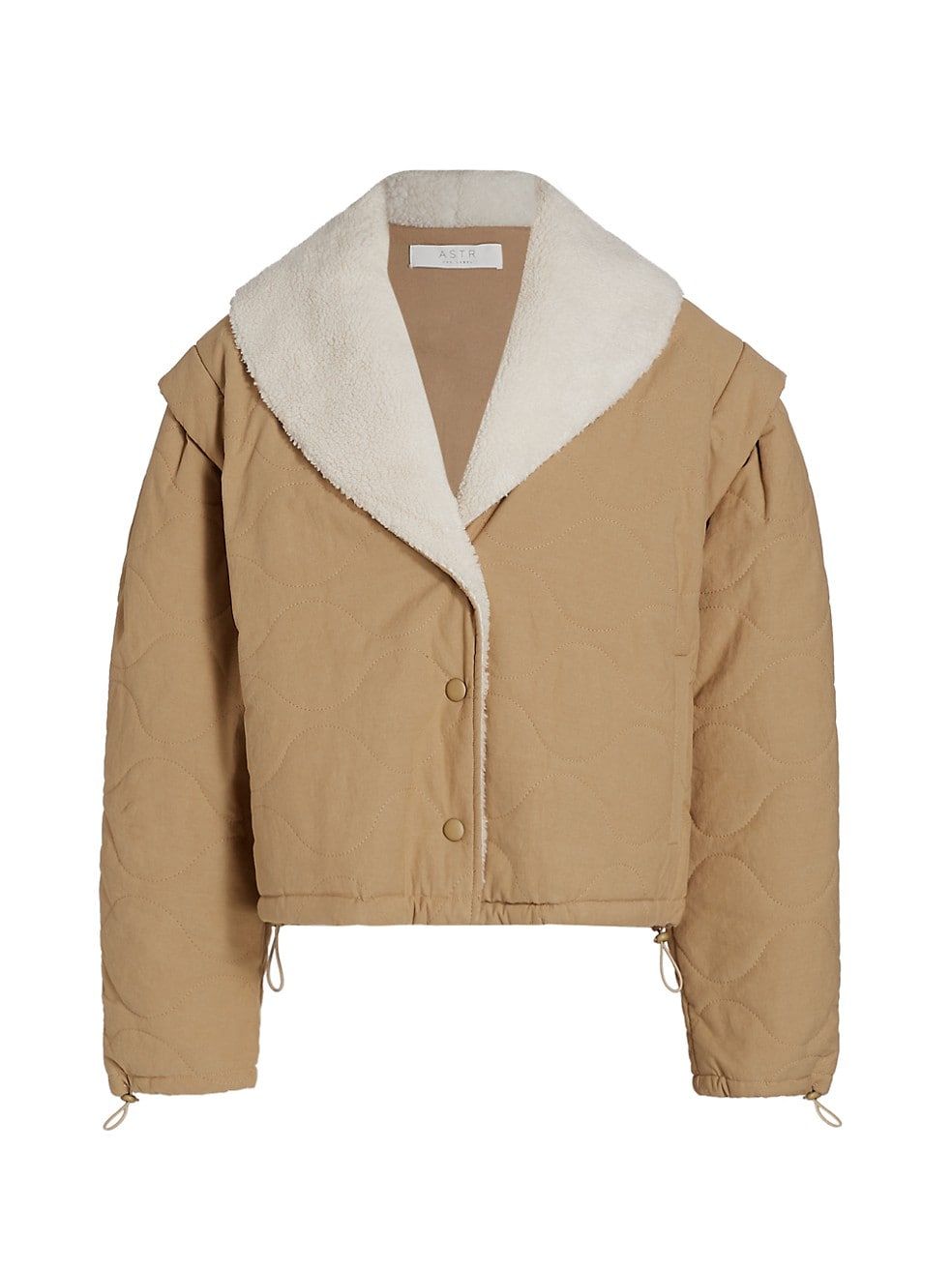 Nadine Shearling-Trim Jacket | Saks Fifth Avenue