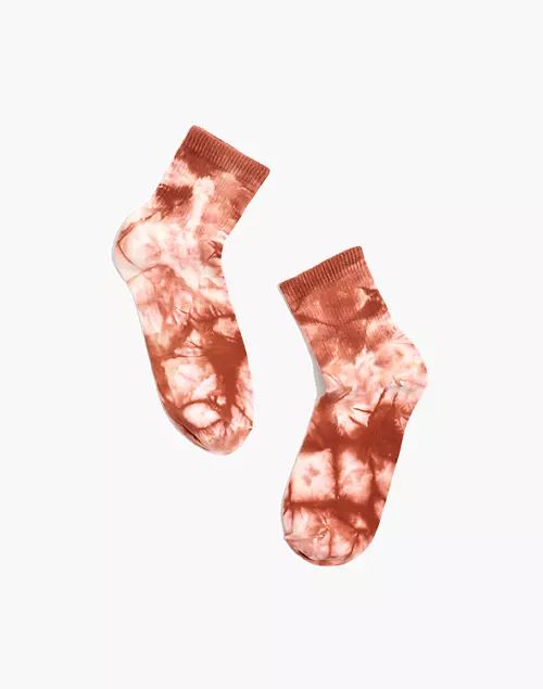 Tie-Dye Ankle Socks | Madewell
