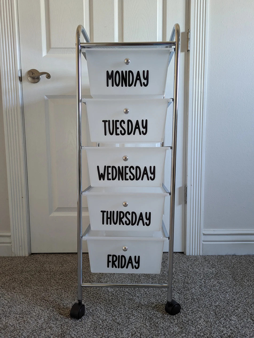 Days of the Week Label Set decals Only - Etsy | Etsy (US)