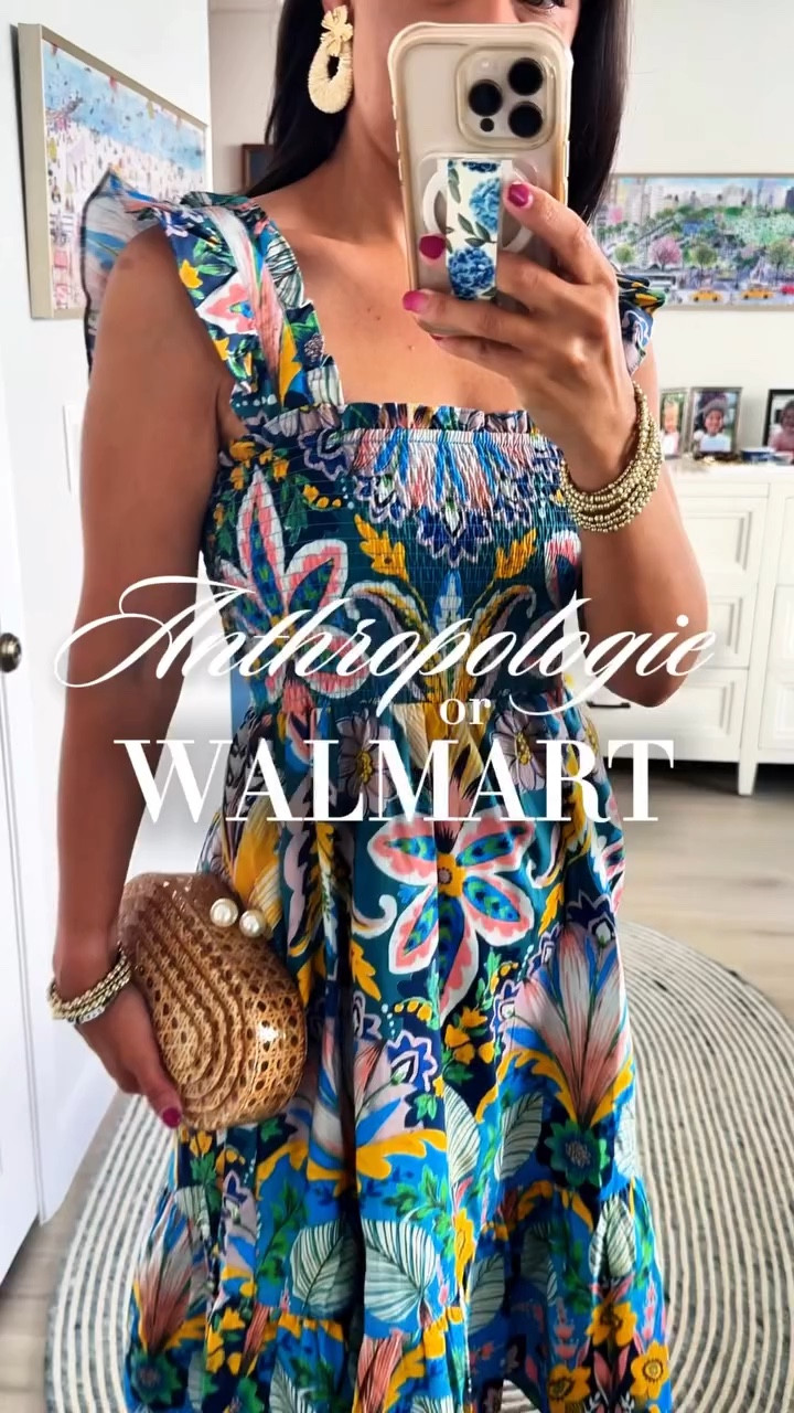 RESTOCK ALERT!!! One of my absolute favorite finds from @walmart is back in stock! Dress fits TTS and I am wearing a small. Don’t sleep on this-grab it now for that perfect spring night outfit!  Mention DEAL and I’ll send you the details!! #momstyle #lookingcute #budget