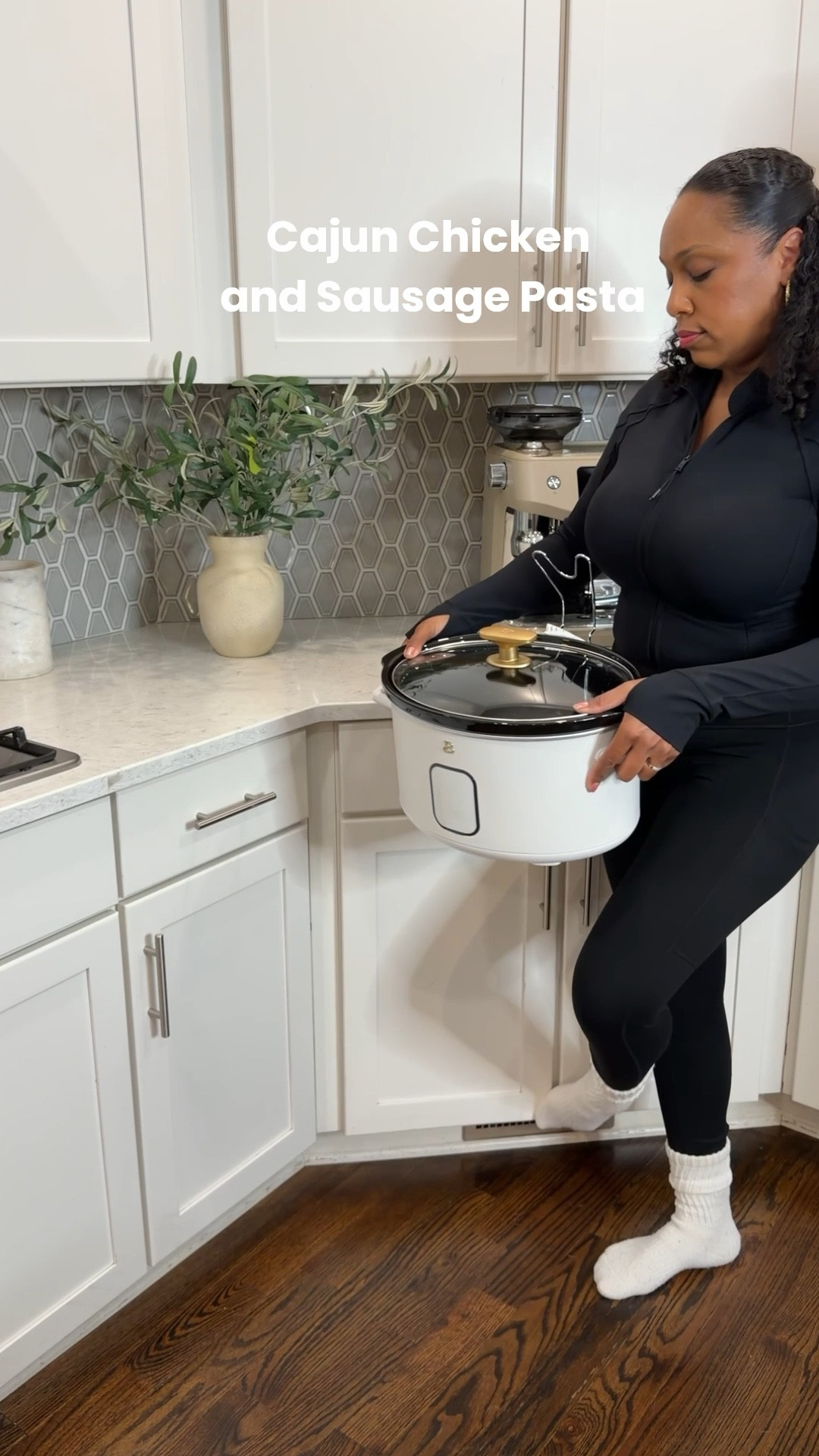 Dinner in the crockpot is always a win, but this Cajun chicken and sausage pasta might be one of my favorite easy dinners lately. It’s delicious and simple enough for a weeknight and the kids loved it.

Save this one for later because it makes a big batch and it’s so good the next day too.

Ingredients

Chicken & Sausage
• 2 lbs boneless skinless chicken breasts 
• 8–12 oz andouille or smoked sausage

Veggies 
• 1.5-2 cups bell peppers, diced
• 1 onion, diced 
• 4–6 cloves garlic, minced
• 1 (10 oz) can Rotel, undrained

Base
• 1 cup chicken broth

Seasoning (I eyeballed, but here are measurements you can follow if you don’t feel comfortable)
• 2 tsp Cajun seasoning
• 1–1½ tsp Tony’s Creole seasoning
• 1 tsp smoked paprika
• 1 tsp garlic powder
• 1 tsp onion powder
• ½ tsp black pepper
• ½ tsp white pepper
• ½ tsp dried thyme
• ½ tsp dried oregano
• Cayenne to taste (optional)
• 1–2 tbsp olive oil

Finish
• 1 cup heavy cream
• 8 oz cream cheese, cubed
• 12 oz farfalle pasta, cooked al dente
• 1–1½ cups freshly grated parmesan
• 2–3 cups fresh baby spinach

Add Veggies, Sausage, broth, chicken, olive oil, and seasoning in the crockpot. Cook on hight for 2.5 hours or low for 4-5 hours. Shred the chicken, stir in heavy cream and cream cheese. Cook on low for 20 mins. Then add  cooked pasta, spinach and parmesan cheese until the sauce thickens and everything is creamy (Approx 10 mins)

You can find some of my kitchen favorites linked 


#LTKHome #LTKKids #LTKmomlife