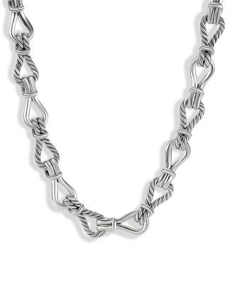 Sterling Silver Thoroughbred Loop Chain Link Necklaces | Bloomingdale's (US)