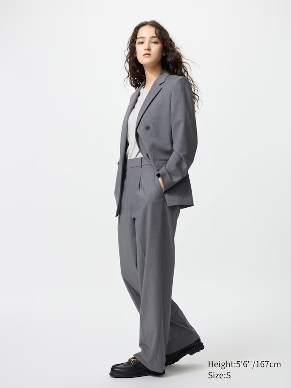 Pleated Wide Pants | UNIQLO (US)