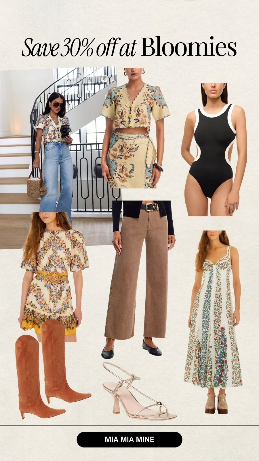 Easter weekend sales! Save 30% off at Bloomingdale’s! My farm Rio top that im always getting asked about! So chic for vacations, brunch and beyond. 

You can also save on farm Rio spring dresses, Paige colored jean, staud swimsuits and so much more. Get a head start on your spring wardrobe!

#LTKOver40 #LTKSaleAlert #LTKTravel