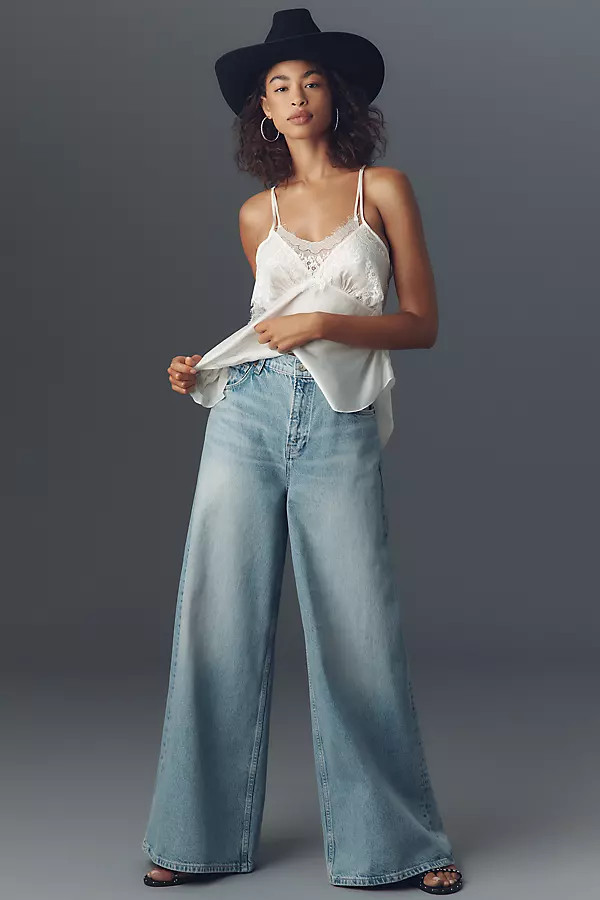 Addyson High-Rise Wide-Leg Jeans | Anthropologie (US)