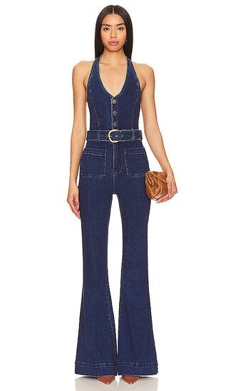 Fort Worth Jumpsuit in Ridge Blue | Revolve Clothing (Global)