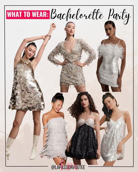 Shine in style with these cute dresses to wear to a bachelorette party! 🎉 

#LTKstyletip #LTKwedding #LTKFind