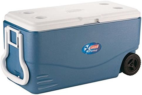 Coleman 100 Quart XTREME 5 Day Cooler with Wheels and Handle, Extra ThermoZone Insulated that Hol... | Amazon (US)