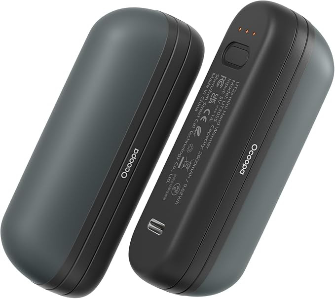 OCOOPA 2 in 1 Magnetic Rechargeable Hand Warmers, UT2s Mini Electric Handwarmers 2 Pack, Split US... | Amazon (US)