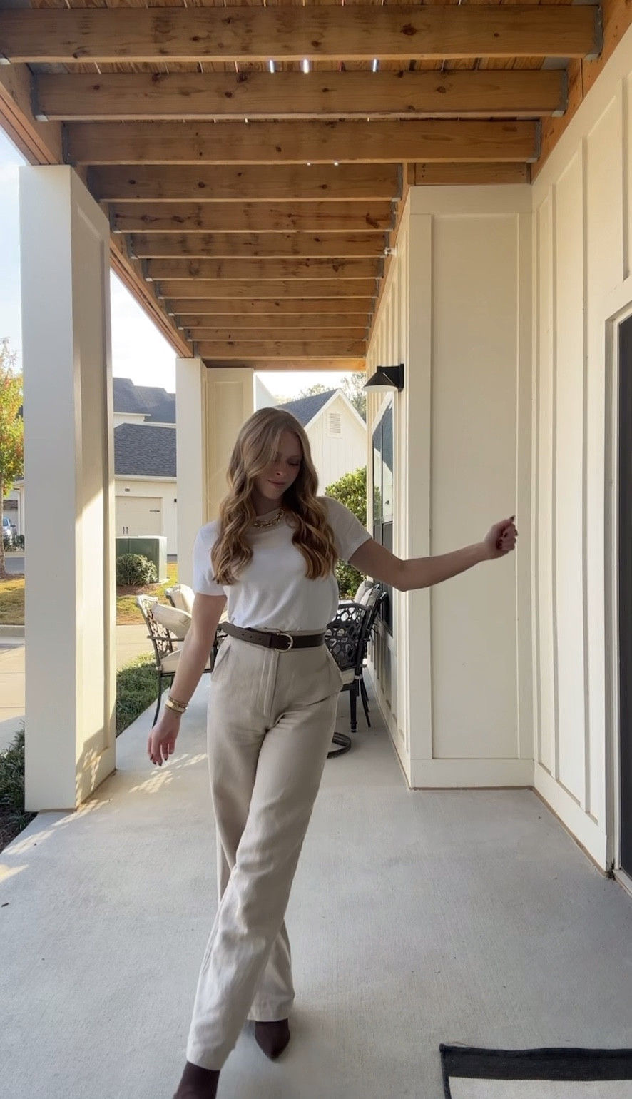 Y’all, everything about this I’m obsessed with!!!! Neutrals, booties, fall… yes pleaseeee🫶🏼

#LTKstyletip #LTKshoecrush #LTKworkwear