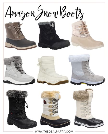 Amazon Snow Boots | Winter Boots | Winter Hiking Boots | Winter Snow Boots | Waterproof Boots

#LTKshoecrush #LTKSeasonal #LTKHoliday