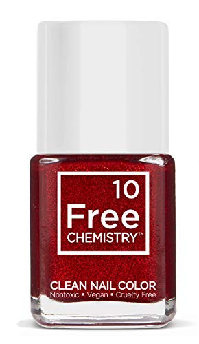 Toxic Free Nail Polish by 10+ Free Life - Red Ruby Beauty | Amazon (US)