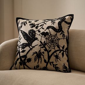 Spooky Toile Pillow Cover | West Elm (US)