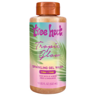 Tree Hut Sparkling Gel Body Wash, Tropic Glow, 18 OZ | CVS Health