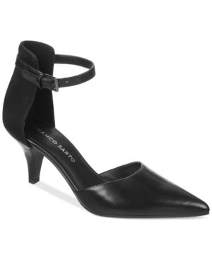 Franco Sarto Diamana Two Piece Ankle Strap Pumps Women's Shoes | Macys (US)