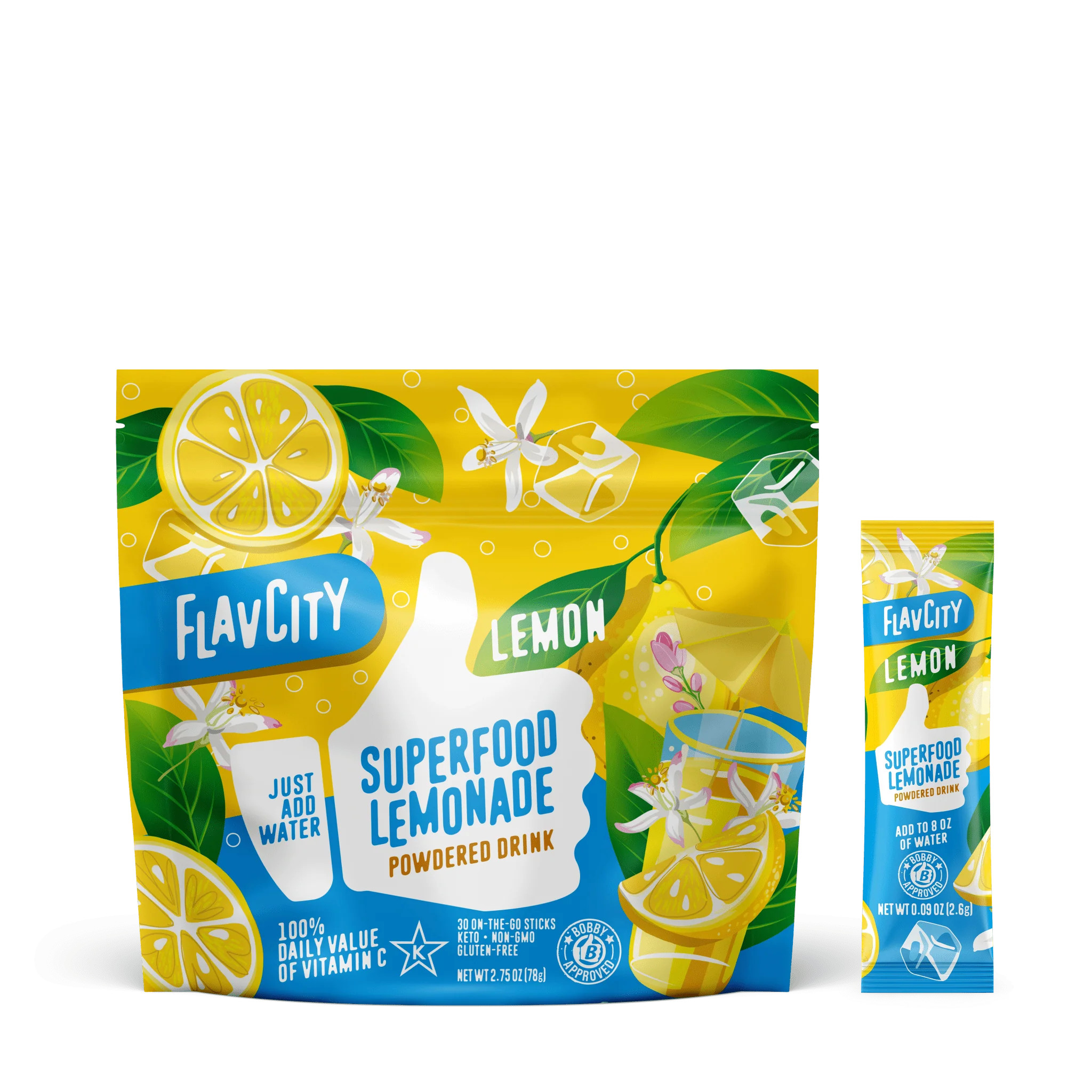 Lemonade Powder | Superfood Lemonade Mix | FlavCity | FlavCity