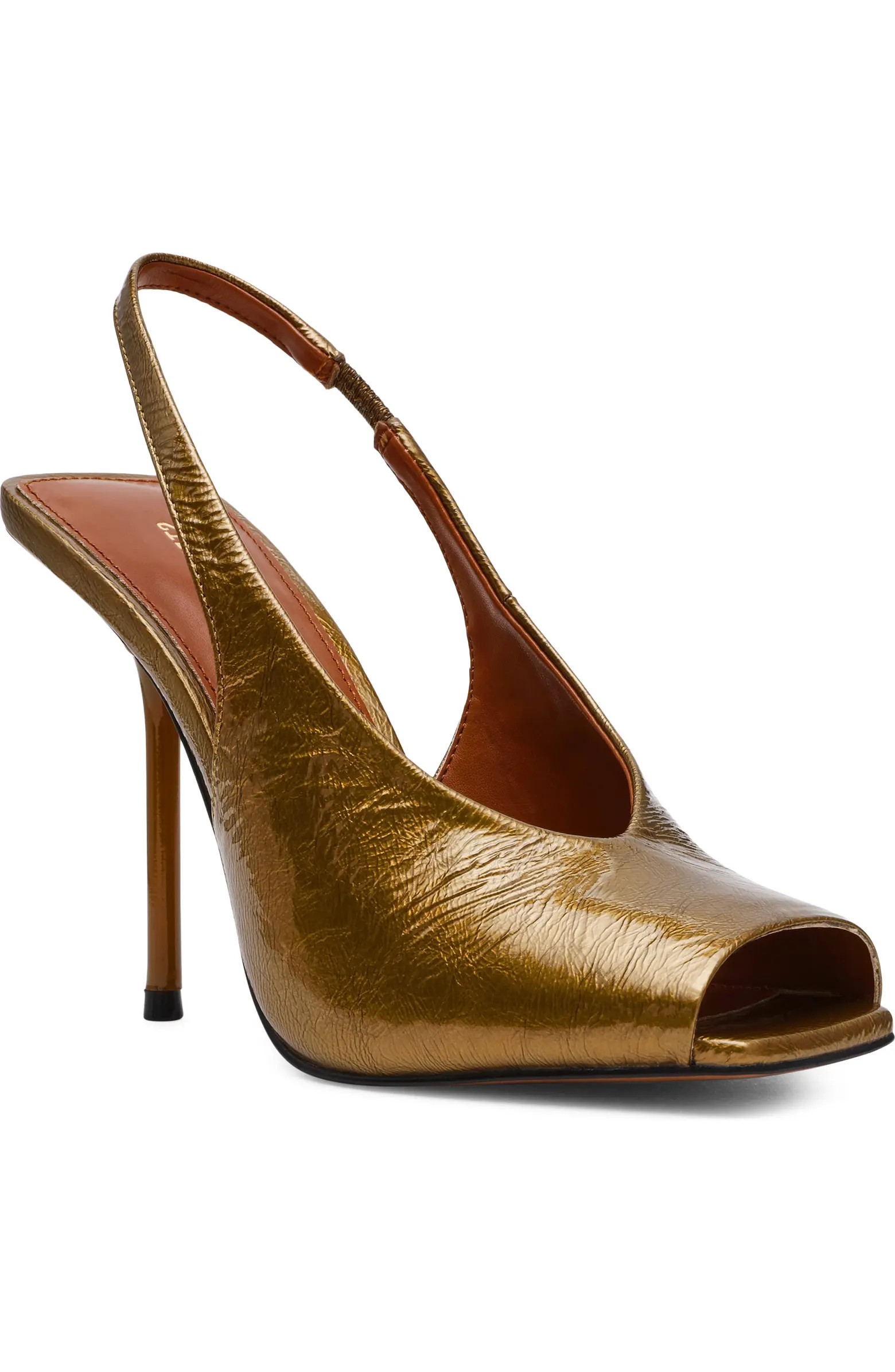 Lucian Slingback Peep Toe Sandal (Women) | Nordstrom