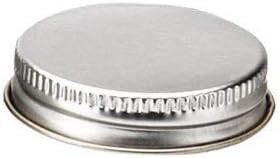 24 Silver Metal Lids for Square Spice Jars - FITS SpiceLuxe JARS ONLY | Amazon (US)