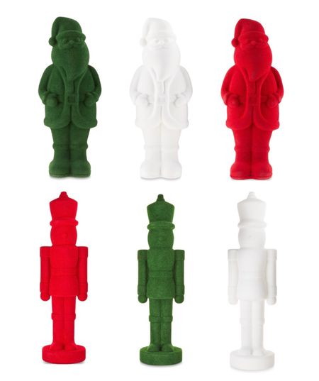 Holiday Prep! ❤️ Remember the uber-popular rainbow of velvet bunnies this past Easter? Boop, make it Christmas - Santa and nutcrackers getting the colorful, velvet treatment next! Available as shown, while supplies last! (Santa is 23” tall, nutcrackers are 27” tall!)

#LTKhome #LTKSeasonal #LTKHoliday