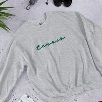Tennis Embroidered Sweatshirt, Gifts, Cozy Sweatshirt, Tennis Vintage Sweatshirt | Etsy (US)