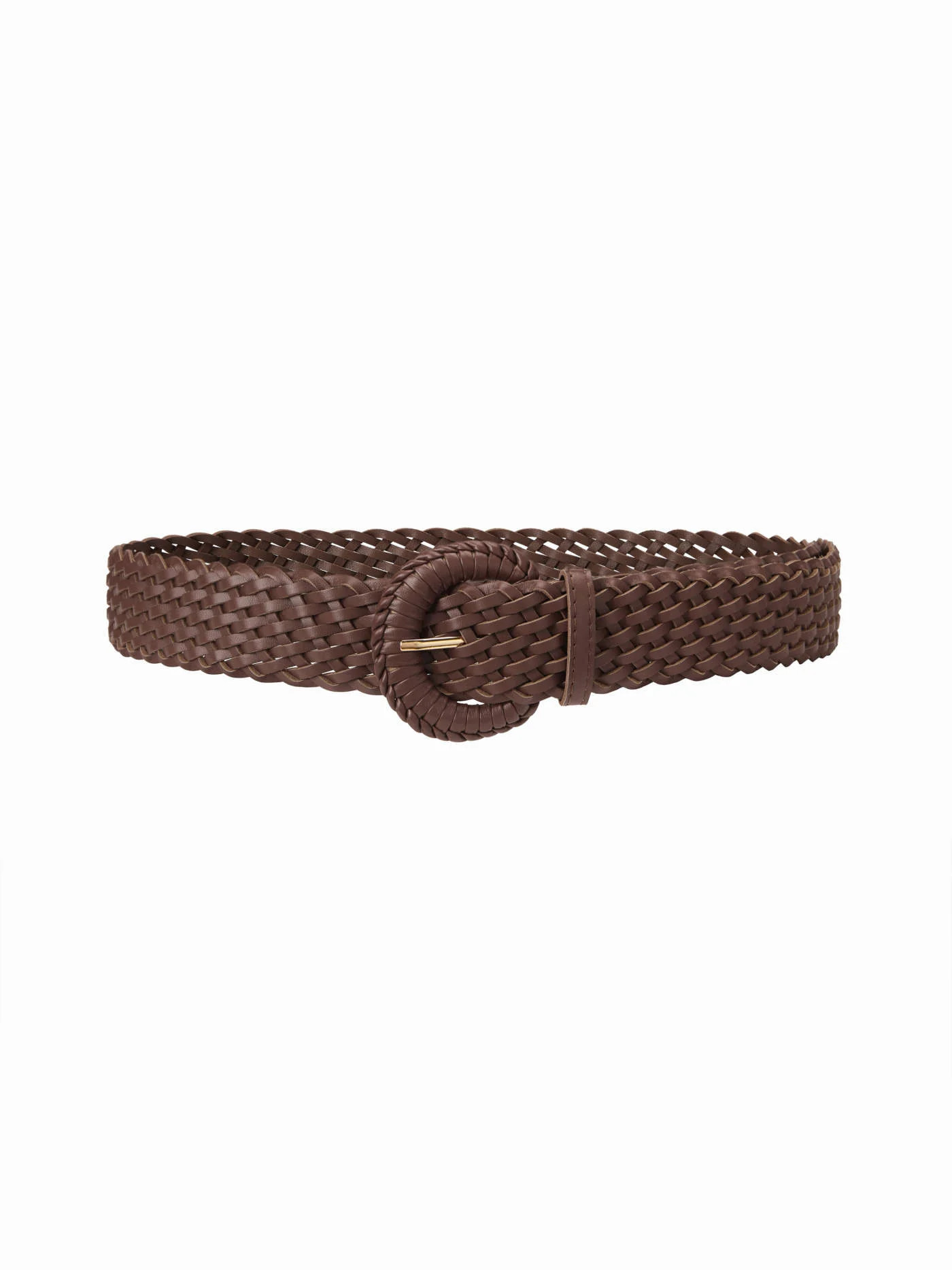 WOVEN BUCKLE BELT | Cider
