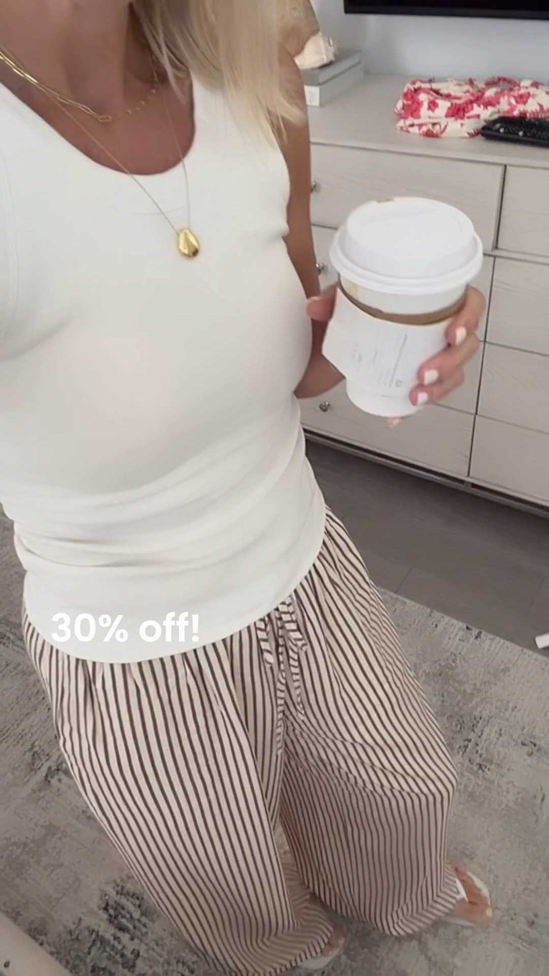 Use code 30OFF
Great beach pants. I’m
In size small

Lined with pockets  

@Petal & Pup

#LTKSaleAlert #LTKOver40 #LTKTravel