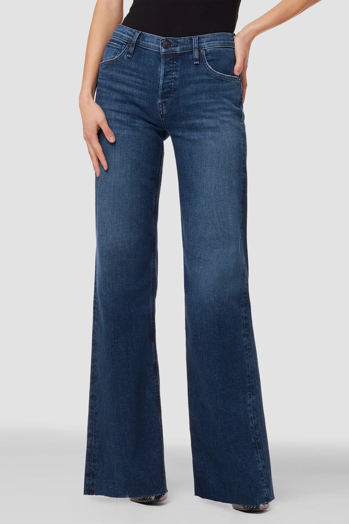Rosie High-Rise Wide Leg Jean | Hudson Jeans