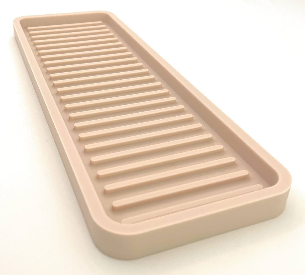 Happitasa Silicone Kitchen Sink Organizer Tray, Sponge Holder and Countertop Protector | Bathroom... | Amazon (US)