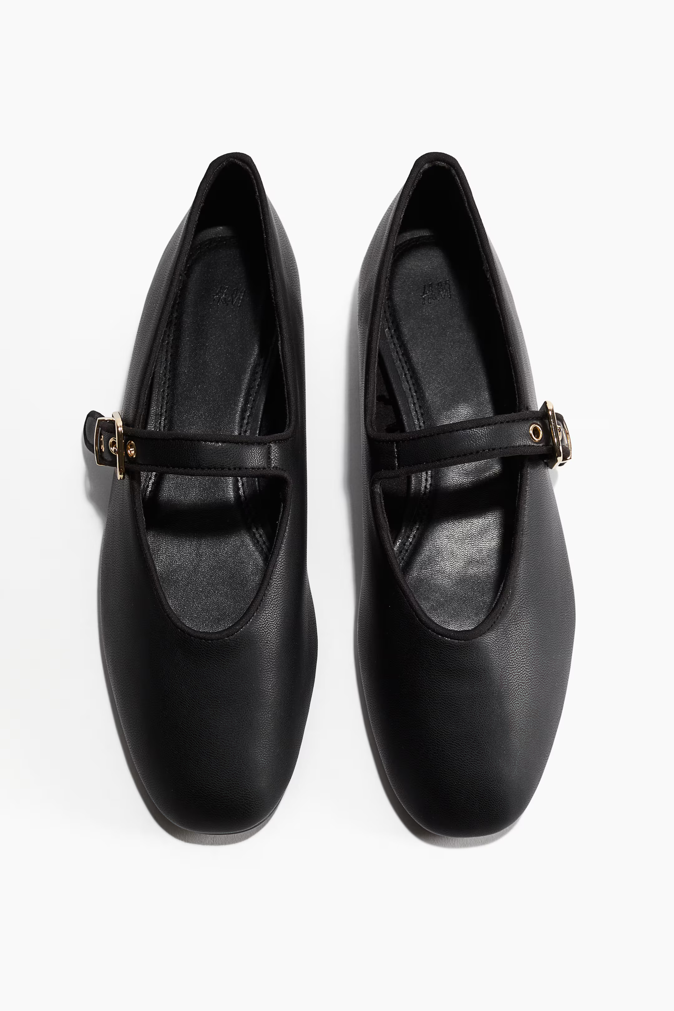 Mary Jane ballet pumps - Black - Ladies | H&M GB | H&M (UK, MY, IN, SG, PH, TW, HK)