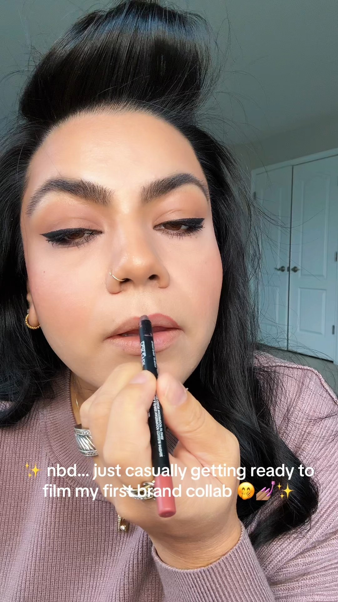 NBD just getting ready for my first brand collab 

#LTKOver40 #LTKmomlife #LTKBeauty