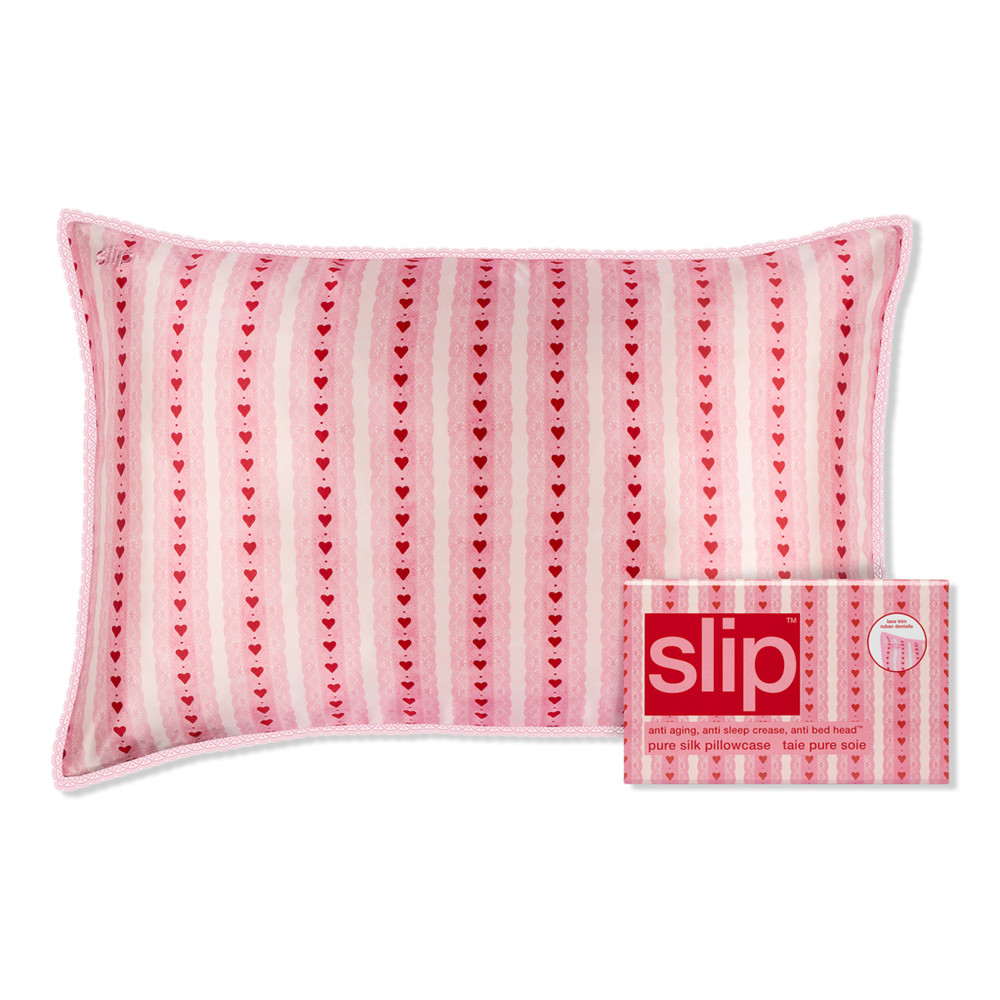 Slip Pure Silk Queen Pillowcase Lace Trim - Sweetie | Ulta